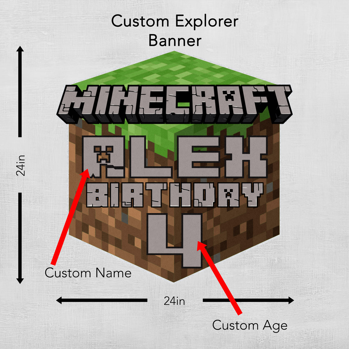 Minecraft Board Cutouts