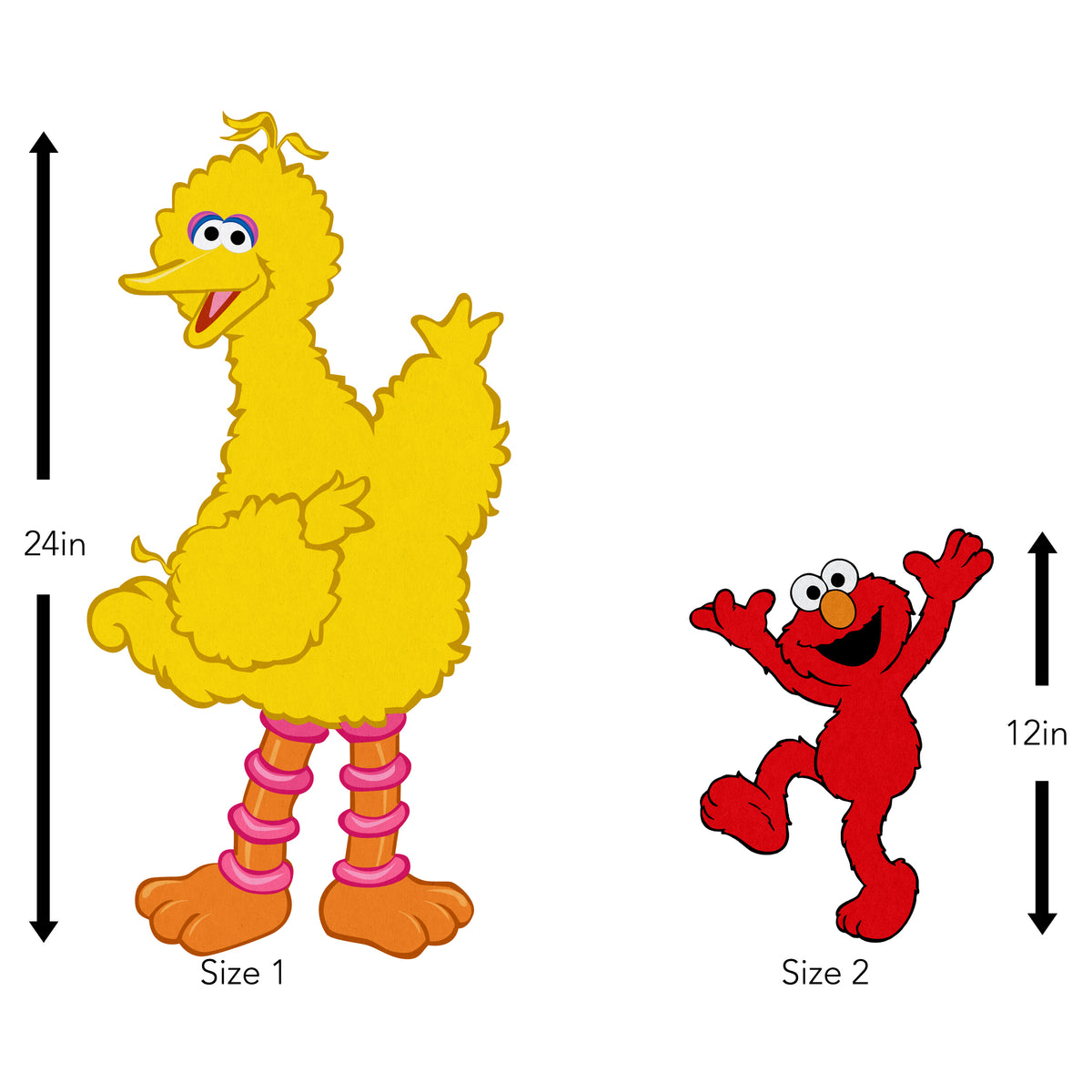 Sesame Street Foam Board Cutouts